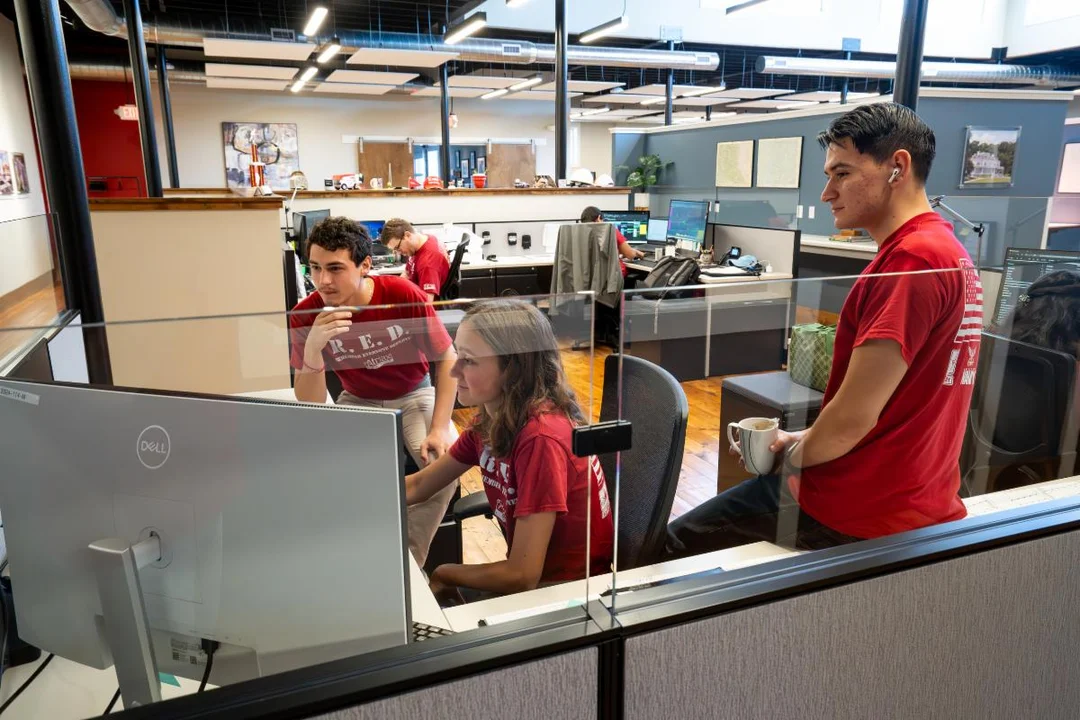 Summer interns 2024 in Red Shirts