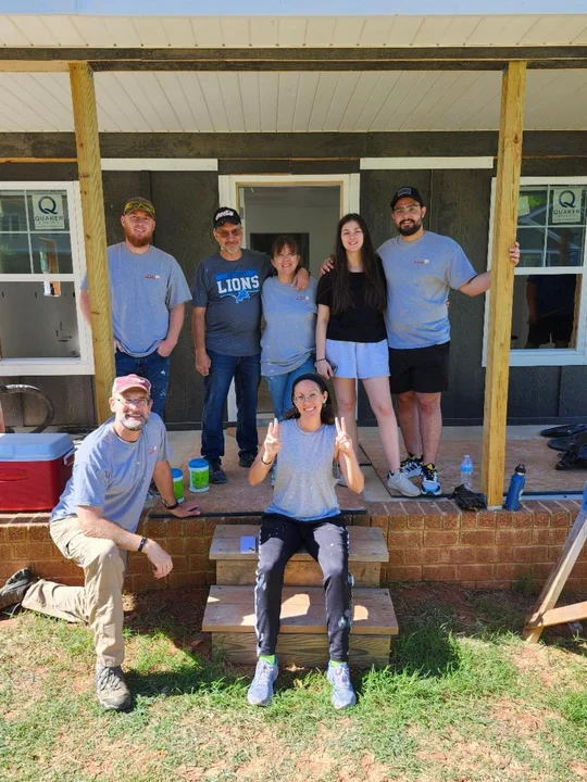 Atriax Group supported the Catawba Valley Habitat for Humanity through an active building project in June 2024.